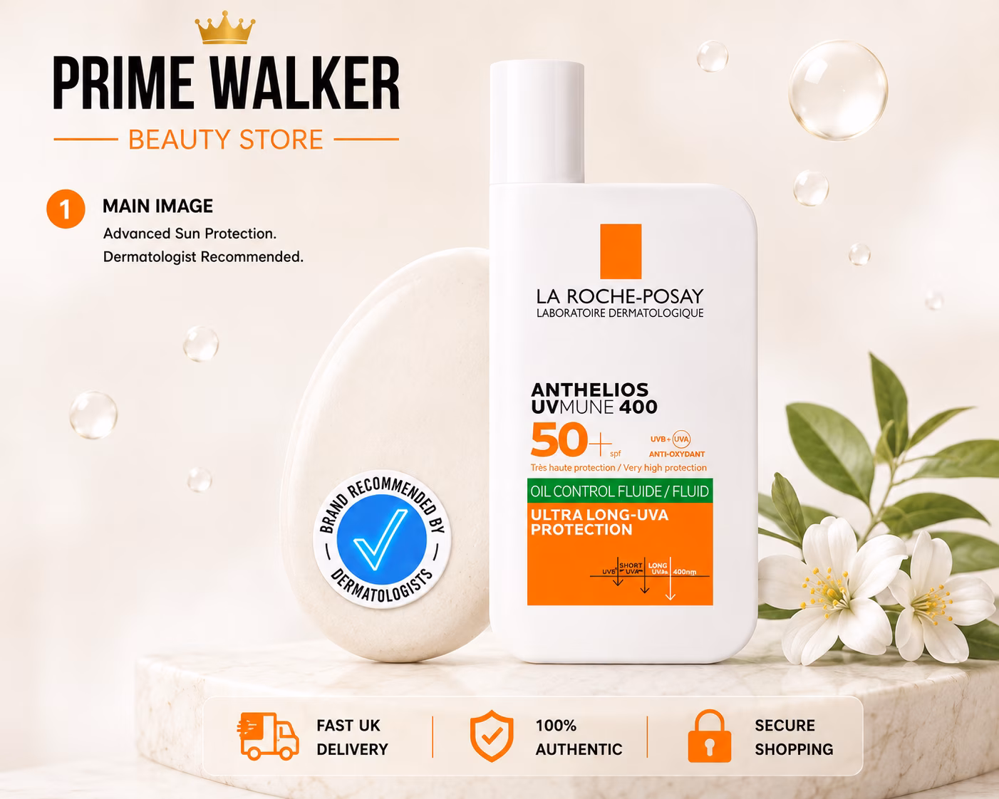 main La Roche-Posay Anthelios UVmune 400 SPF50+ Sunscreen