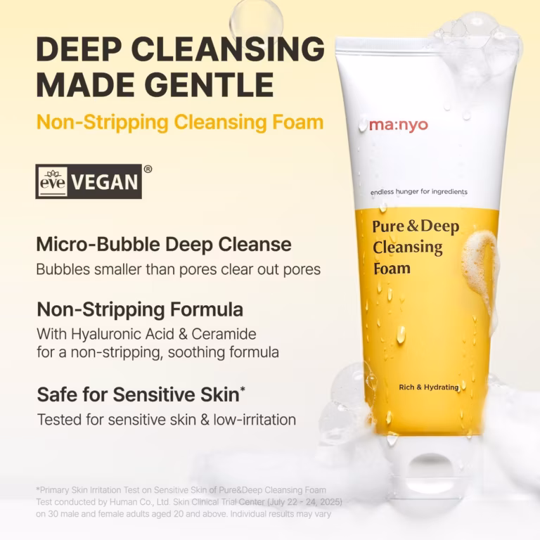 Deep Pore Cleaning & Acne Control