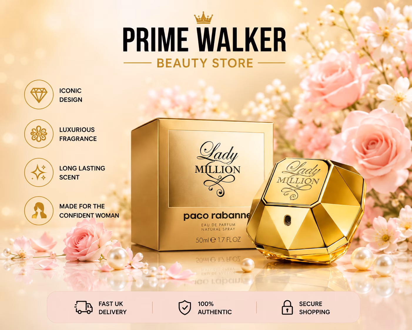 main Lady Million EDP 50ml