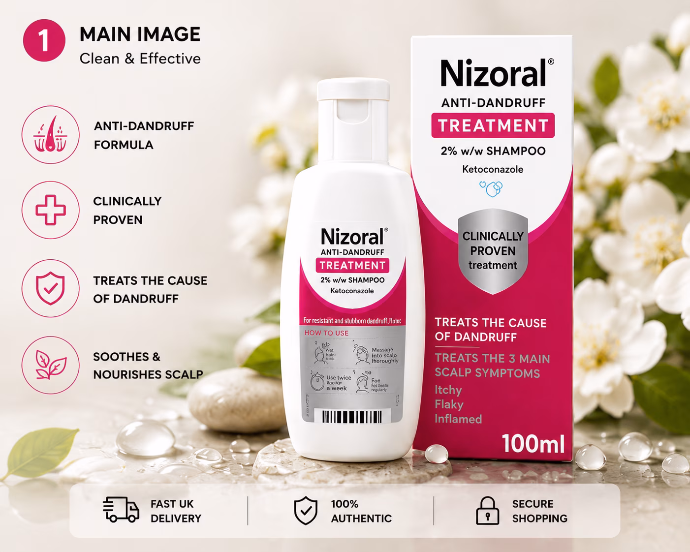 main Nizoral Anti Dandruff Shampoo